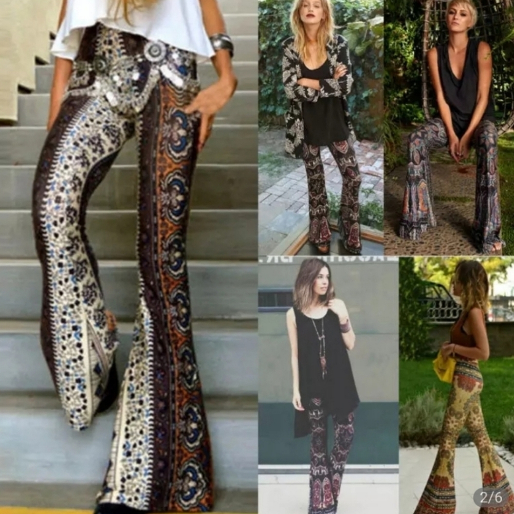 Gypsy Grove Stretch Bell Pants